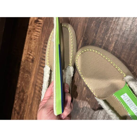 Rothy's The Slipper Nutmeg Textile Shearling Loafers Flat Women’s US 10 - Picture 4 of 4